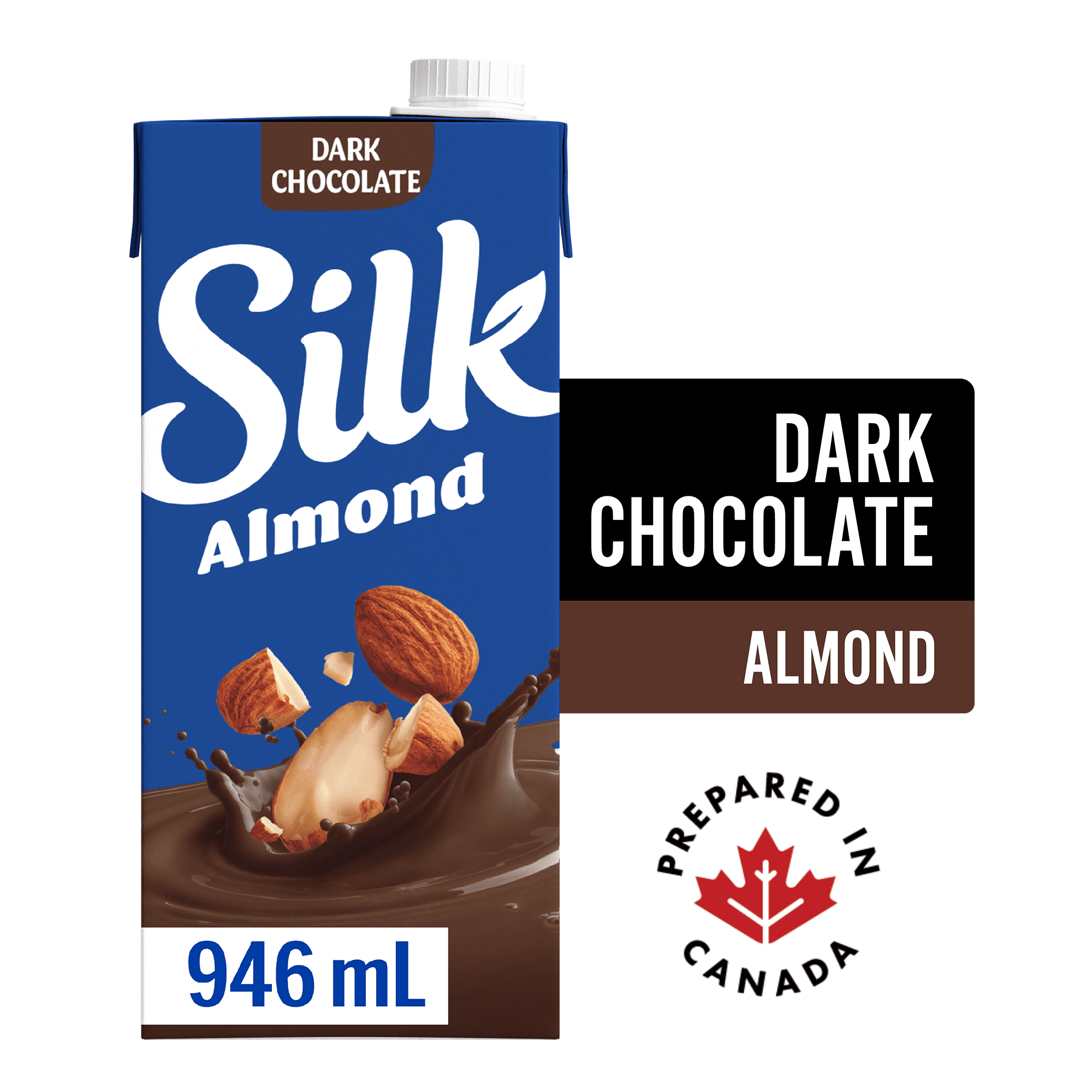Silk Almond Milk Alternative, Dark Chocolate, Dairy Free, Shelf Stable