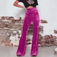 thumbnail image 2 of Cotton Sweatpants Women Hiking Cargo Pants Women Straight Leg Sweatpants for Women Cargo Pants Women Plus Size Women Pants Casual Work Cargo Pants Women High Waist Hot Pink 2XL, 2 of 7