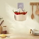 thumbnail image 5 of Cesta Colgante de Pared, Cesta Colgante de Plástico para Almacenar Frutas y Verduras, Cesta Colgante para Verduras de Cocina, Paquete de 3., 5 of 7