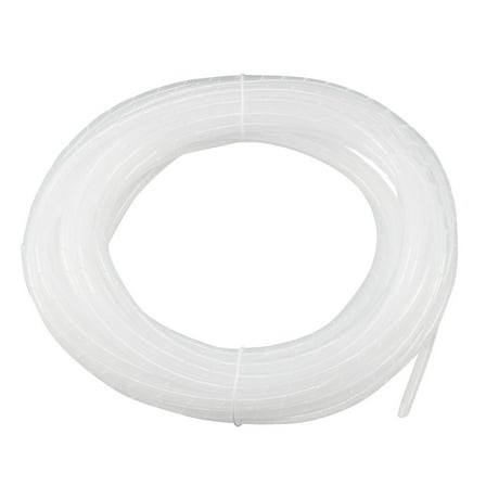 Unique Bargains 6mm Flexible Spiral Tube Cable Wire Wrap Computer Manage Cord Transparent 14-15M