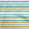 thumbnail image 1 of oneOone Cotton Poplin Twill Turquoise Blue Fabric Stripes Diy Clothing Quilting Fabric Print Fabric By Yard 56 Inch Wide, 1 of 4