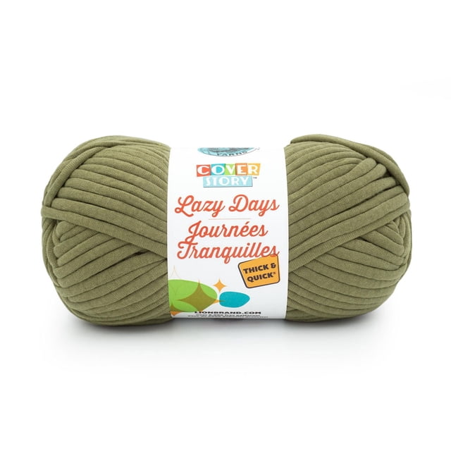 Fil Lion Cover Story Lazy Days Thick & Quick #6 Super Bulky Fil de Polyester 250g/144m 1 Pelote