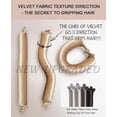 thumbnail image 5 of Heatless Hair Curlers with Jumbo Foam Rods and Satin Wrap for Sleep, No Heat Rollers 3 Pc, 5 of 6