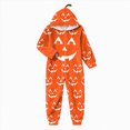 thumbnail image 4 of KPOPLK Family Matching Pajamas Novelty Halloween Onesie Xmas PJs Kids Soft and Cozy Flannel Jumpsuit for Holiday Party,Size 13-14 Years, 4 of 5