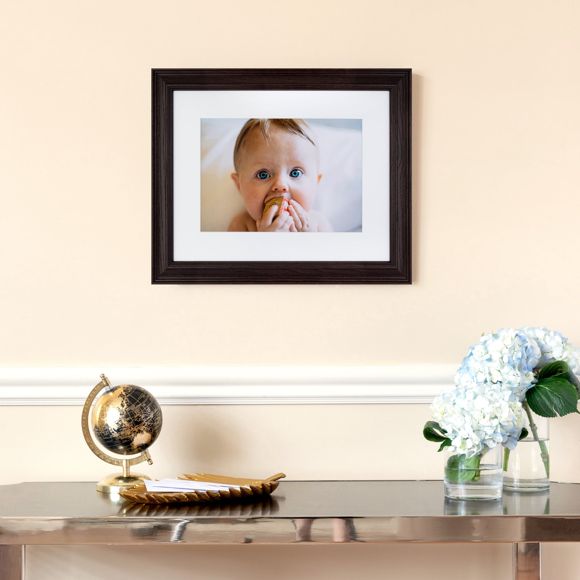 ArtToFrames 18" x 24" Cherry Picture Frame, 18x24 inch Red Wood Poster Frame (WOM-4333), 2 Pack