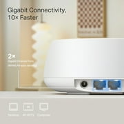 TP-Link – Deco 7 BE3600 Dual-Band Wi-Fi 7 Home Mesh System, 3-Pack (Deco WB10800) – Covers up to 6,500 Sq. Ft.
