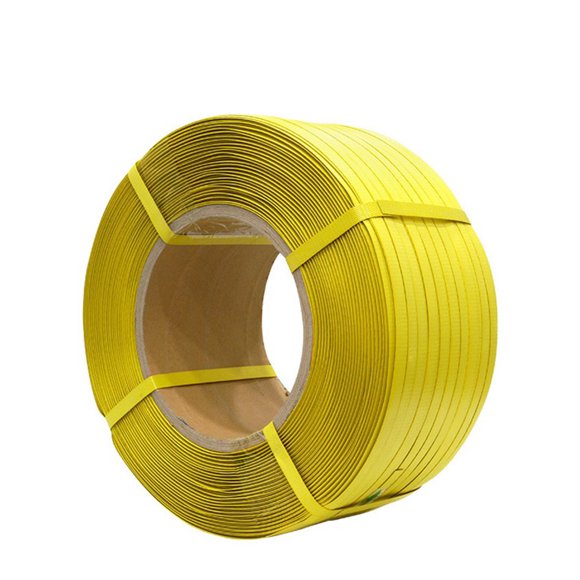 FixtureDisplays® Poly Strap,Polypropylene Strapping, Box Pallet Strapping Banding Unitization Reel 2300' Long,1/2' Wide (0.53"), 20 OD X 8"Core 14434