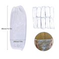 thumbnail image 3 of Piao 100 Pcs Sleeve Protectors, Dustproof Plastic Forearm Protection With Stretchy Rubber Bands, For Kitchen, Home, Office, 3 of 3