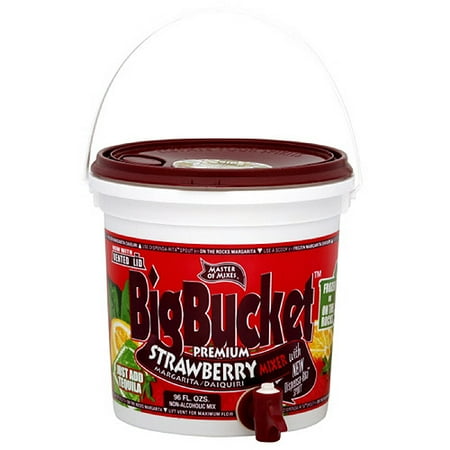 (6 Pack) Master of Mixes Strawberry Margarita Mixer, 96 Fl Oz
