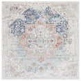 thumbnail image 2 of SAFAVIEH Phoenix Beulah Abstract Area Rug, Ivory/Blue, 8' x 10', 2 of 2