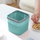 thumbnail image 1 of Mini bote de basura de plástico en miniatura, con aro de presión, para encimera, para baño, oficina, cocina, escritorio, mesa de centro, bote de basura de escritorio, 1 of 6