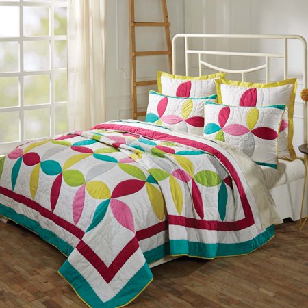 Bright White Boho & Eclectic Bedding Everly Cotton Pre ...