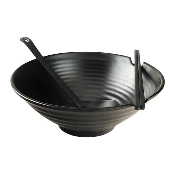 ACDANC Large Ramen Noodle Soup Bowl,Ramen Bowl Set,with Matching