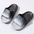 thumbnail image 5 of kpoplk Toddler Boys Girls Slippers Cute Bear Home Slippers Indoor Slippers for Toddle Kids Boys Girls(Black,6.5), 5 of 5