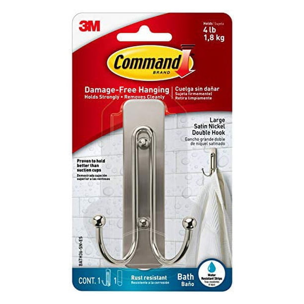 Command Large Double Bath Hook Command 7100085990Command