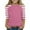 #C-Pink, variant on Girls Tops Size 10-12 3/4 Sleeve Shirt Size 10-12 Color Block Printed Tween Girls Clothes Kids Crew Neck Knit Cute T-Shirts Trendy Summer Outfits Size 10 Girls Clothes Pink 150