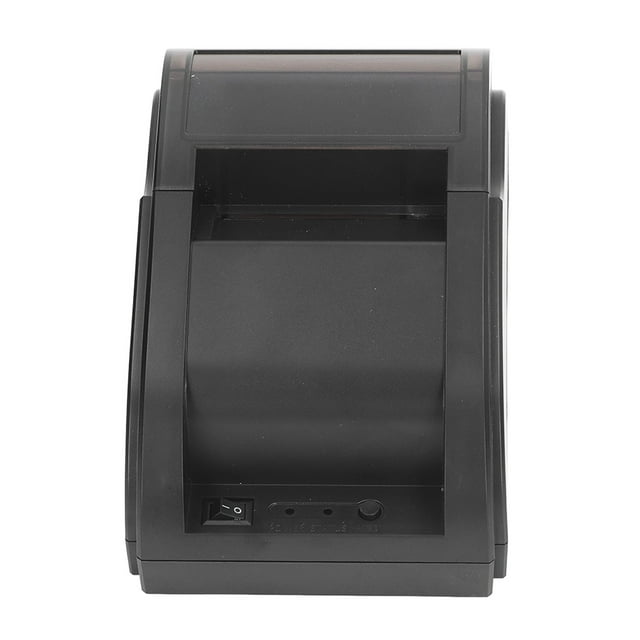 Thermal Receipt Printer, 60 to 80mm / s USB POS Printer with Auto Cutter, Support for and for IOS, BT Print Line Printing Restaurant Kitchen Printer for ESC / POS