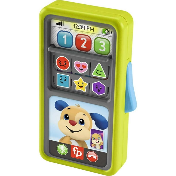FisherPrice Laugh & Learn Musical Toy Phone, 2in1 Slide to Learn