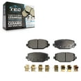 thumbnail image 1 of TEC Rear Ceramic Disc Brake Pads TEC-1596 for Car Dodge Grand Caravan Journey Chrysler Town & Country Ram C/V Volkswagen Routan, 1 of 10