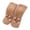 Brown, variant on 1 Pair Socks Cozy Fuzzy Warm Polyester Cotton Cute Floor Brown