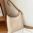 thumbnail image 3 of Bolso de Verano de Estilo Bohemio con Forro Bolsos Casuales Monedero Bolso Hobo de Gran Capacidad para , Diario, Hogar, Viajes, Regalos para Blanco Colco Bolso de paja, 3 of 8