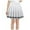 White, variant on Fsqjgq Skirt for Women Tennis Trendy Casual Pleated Skirts Female High School Solid Color High Waist Knee Pleated Miniskirt Black Tennis Skirt White Mini Skirt Business Casual Skirt S