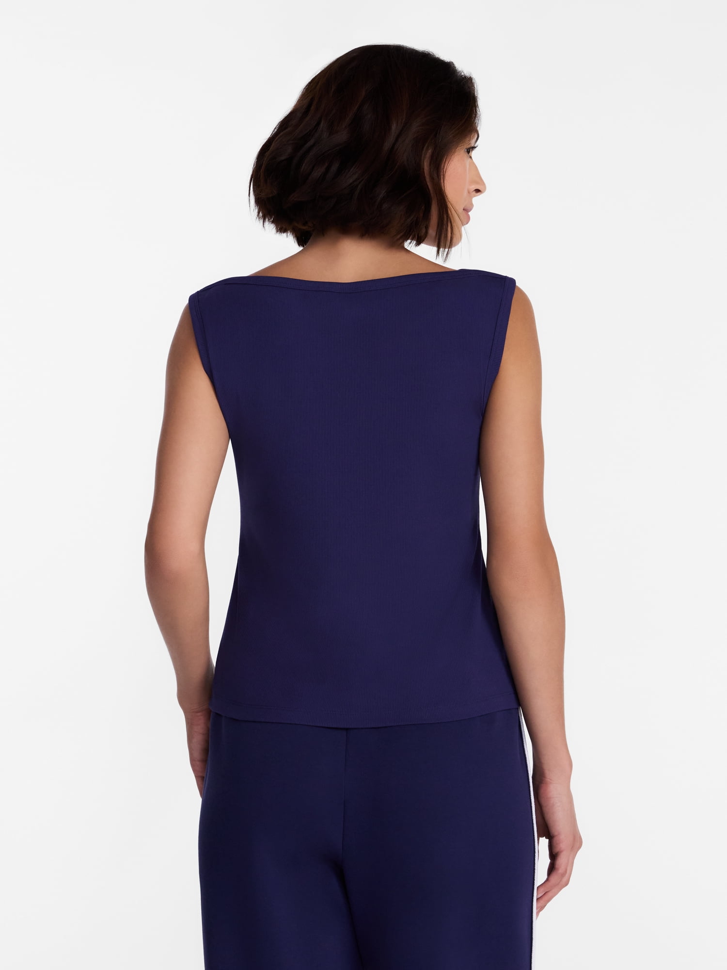 Avia Women's Boatneck Tank Top, Sizes XS-XXXL