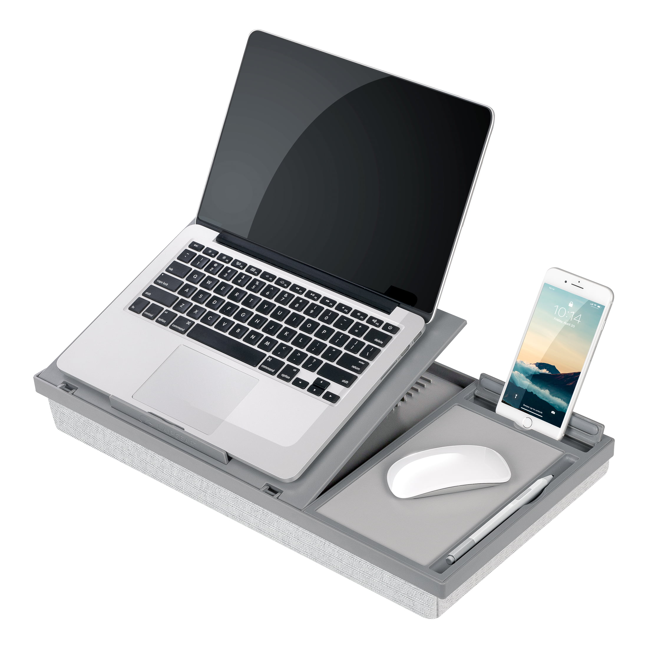 LapGear Ergo Pro Lap Desk 3.1 H x 20.5 W x 10.5 D Black - Office Depot