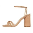 thumbnail image 2 of Vince Camuto Kantiel High Heel Ankle Strap Sandal Pump Amendoa Nude Open Toe (AMENDOA, 5.5), 2 of 5