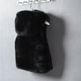thumbnail image 5 of Gibobby Chamarra de forro polar para niños y niñasChaqueta para niñas pequeñas, moda de otoño e invierno, chaquetas con cuello de lana para niños pequeño(Negro, 3-4 Años), 5 of 5