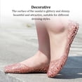 thumbnail image 4 of Methold Sandalias de playa para mujer, zapatos decorativos huecos, calzado de viaje, informal, transpirable, para adultos, brillante, plano, Carpetas de archivos, 4 of 6