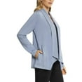 thumbnail image 3 of Max  Mia Women's Open Front Lightweight Drape Cardigan with Pockets 1817571, 3 of 3