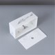 thumbnail image 3 of Dispensador de servilletas faciales creativo de hotel con cubierta de caja de pañuelos de resina rectangular simple, 3 of 6