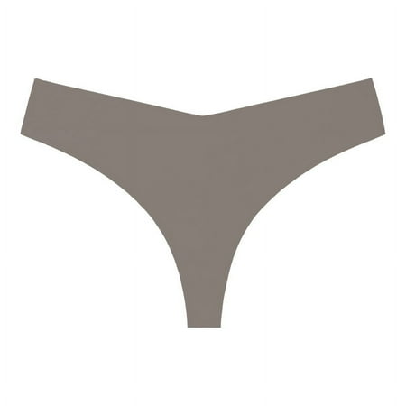 ERDOUY Womens Seamless Underwears Panties Sexy Lace Hipster Bikini Thong Briefs Panty Underwear for Women 3pcs(Coffee L)