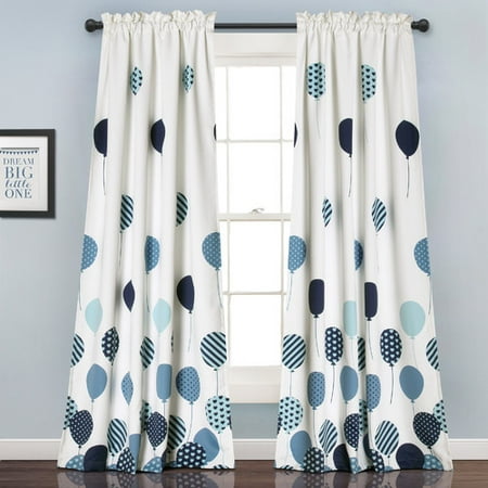 Graphic Curtain Panels Harriet Bee Akira Graphic Print & Text Room Darkening Rod Pocket Curtain Panels (Set of 2) ()