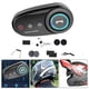 thumbnail image 4 of Auricular Bluetooth para motocicleta para ATV Dirt Bike Off Road Música estéreo 1200mAh Reducción de ruido a prueba de agua con micrófono , Micrófono Micrófono de cable suave negro Sunnimix Auricular Bluetooth, 4 of 8