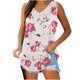 thumbnail image 1 of Camiseta sin mangas con estampado de mujer a la moda de verano, camisetas informales sin mangas Pompotops lopia995595, 1 of 6