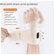 thumbnail image 1 of Muñequera protectora para esguince de muñeca, vaina del tendón, dolor, distensión, funda deportiva, correa de muñeca fina para bádminton y baloncesto para hombres y mujeres, 1 of 3