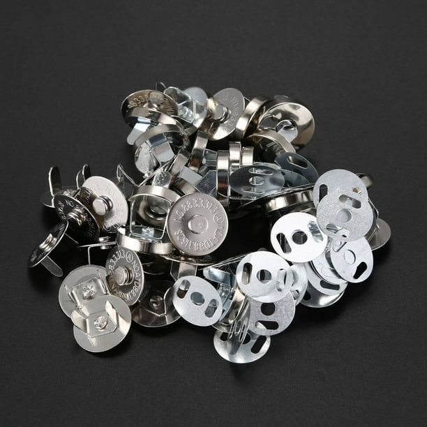 20 Sets Magnetic Button Clasp Snaps 18mm - Great for Sewing, Craft, Purses,  Bags, Clothes, Leather