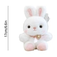 thumbnail image 4 of ICQOVD Sensory Rabbit Doll Tabletop Decorative Ornament Set, 4 of 6