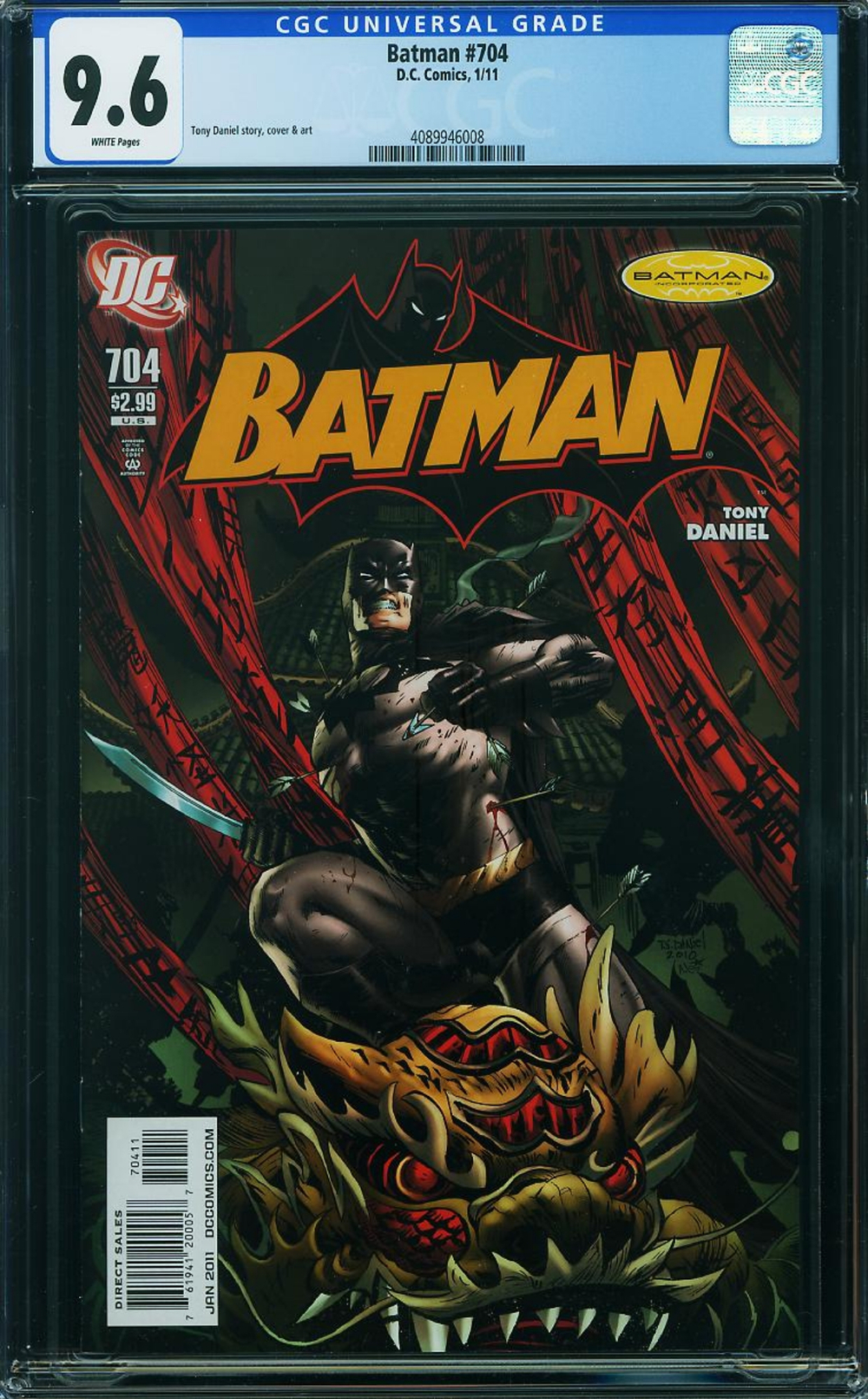 Cover of Batman #704
