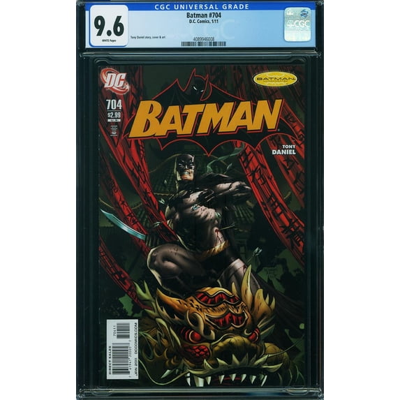 Batman #704 - CGC 9.6 Comic Book