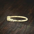 thumbnail image 2 of Half Eternity Stackable Moissanite Diamond Wedding Band Engagement Ring Promise Ring, 2 of 4