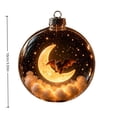 thumbnail image 2 of Halloween Clear Ball Ornament,Halloween Clear for Hanging Decorations Glow Party Indoor Outdoor, Spooky Tree Decoration for Halloween Christmas Party Home Decor 10cm, 2 of 3