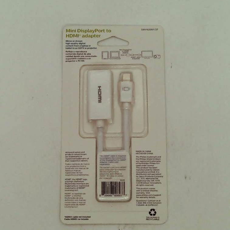 Philips Mini DisplayPort to HDMI Adapter - White