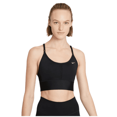 Nike Women's Dri-Fit Indy Light Support Padded Sports Bra (Black, Medium)