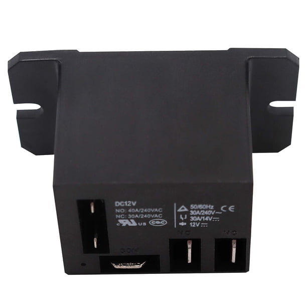 Cateissary Mini relé de aire acondicionado de 4 pines, relés electrónicos para coche, reparación de automóvil reemplazable, accesorio para refrigerador Type3 NO3