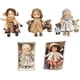 thumbnail image 2 of Muñeca Waldorf hecha a mano, nueva muñeca de tela de vinilo para niña, muñecas Waldorf bien hechas, juguete de peluche de dibujos animados hecho a mano, 2 of 4