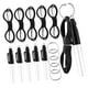 thumbnail image 3 of 12 Tijeras plegables Macarena acero inoxidable mini Tijeras negro, 3 of 8