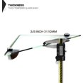thumbnail image 4 of Fab Glass and Mirror Corner Clear Kit 6x6 Inch with Chrome Brackets-Triangle Glass Shelf, 6" x 6", 4 of 7